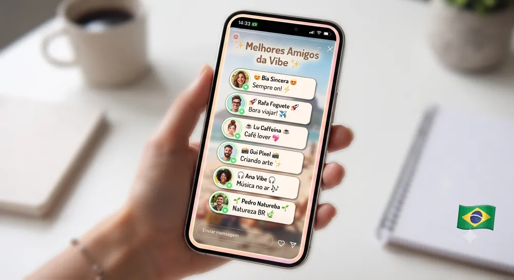 Lista de melhores amigos com apelidos criativos no Instagram